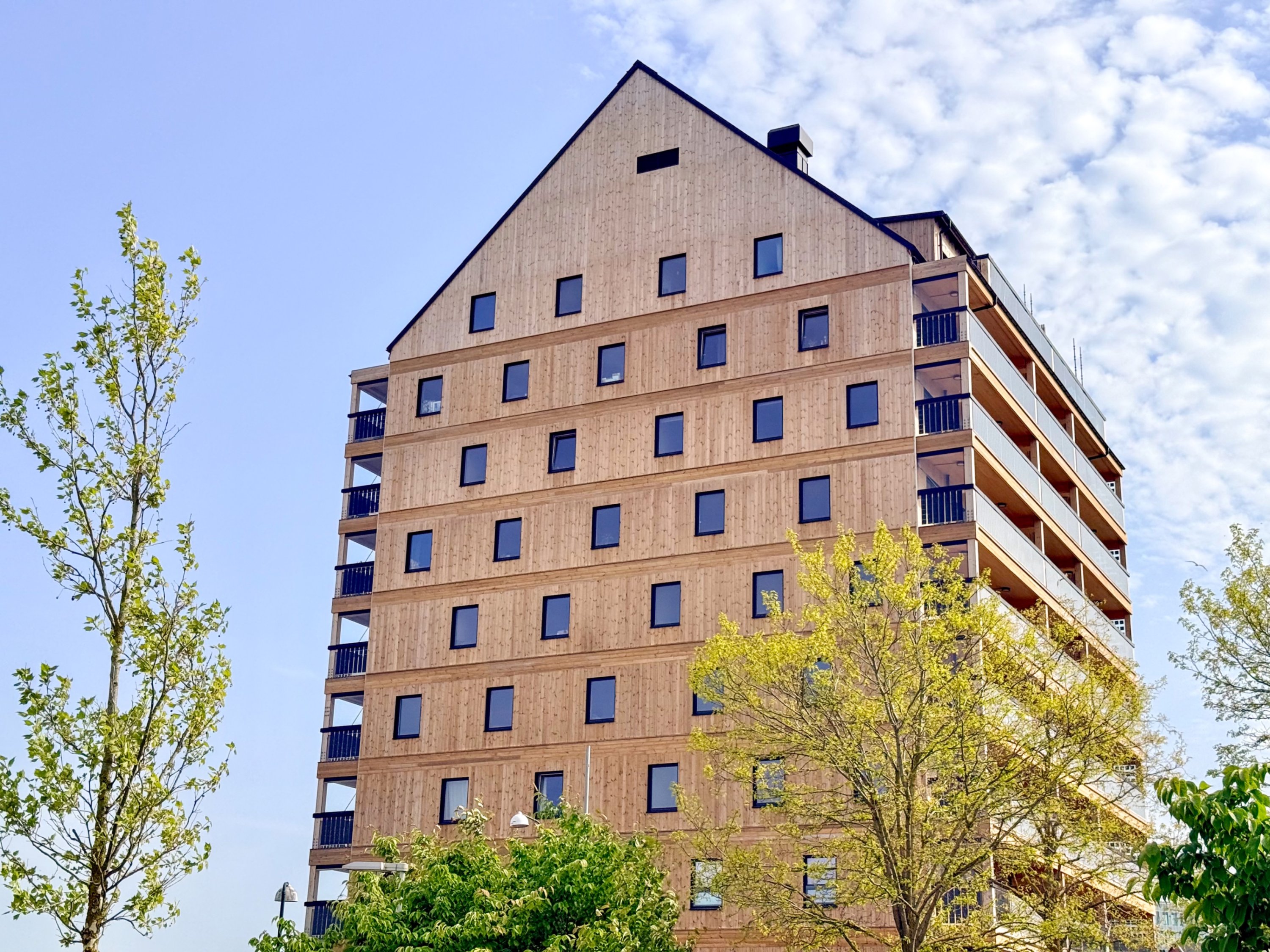 12-storey building in Malmö built with EcoCocon system
