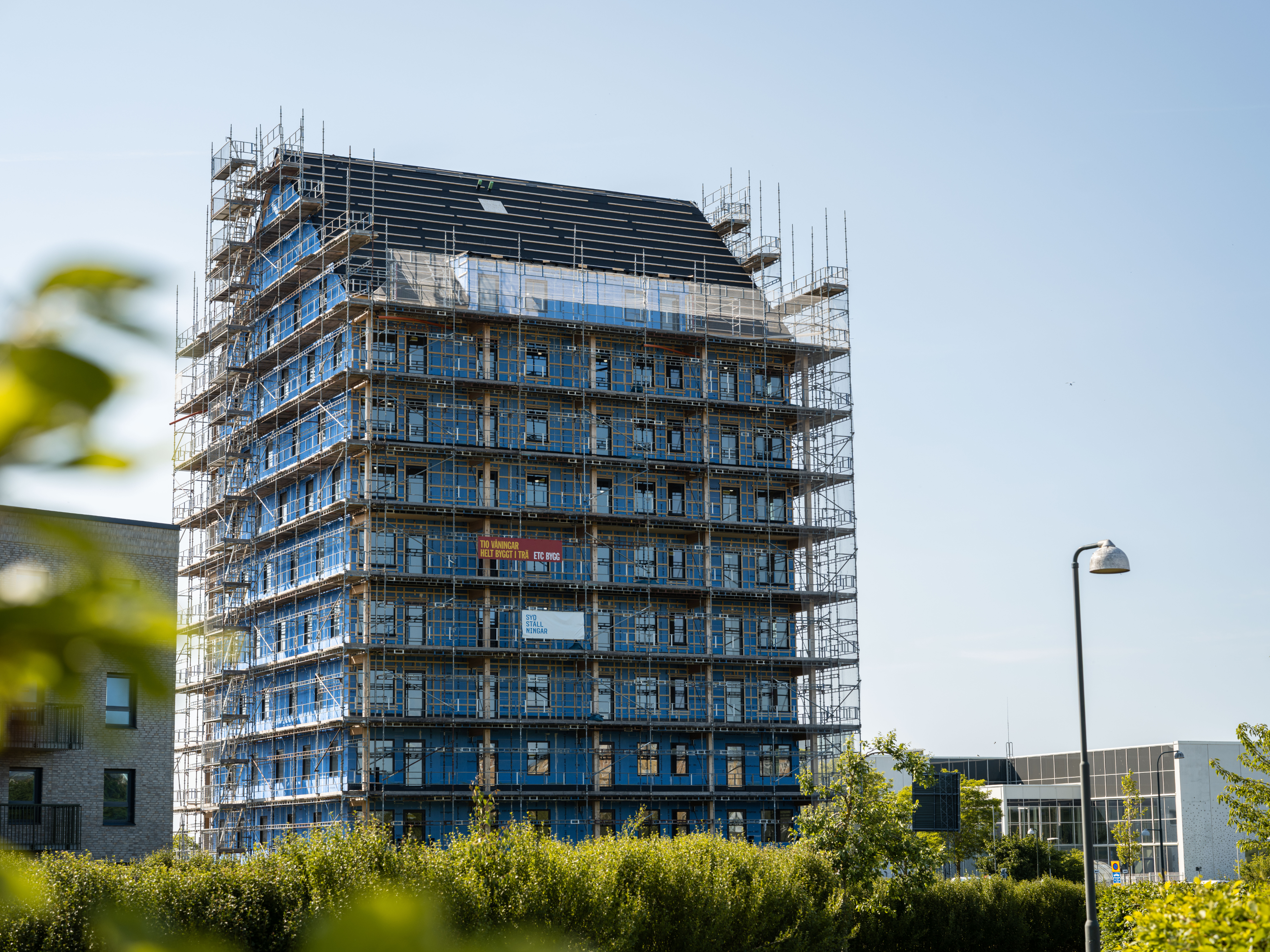 12-storey building in Malmö built with EcoCocon system