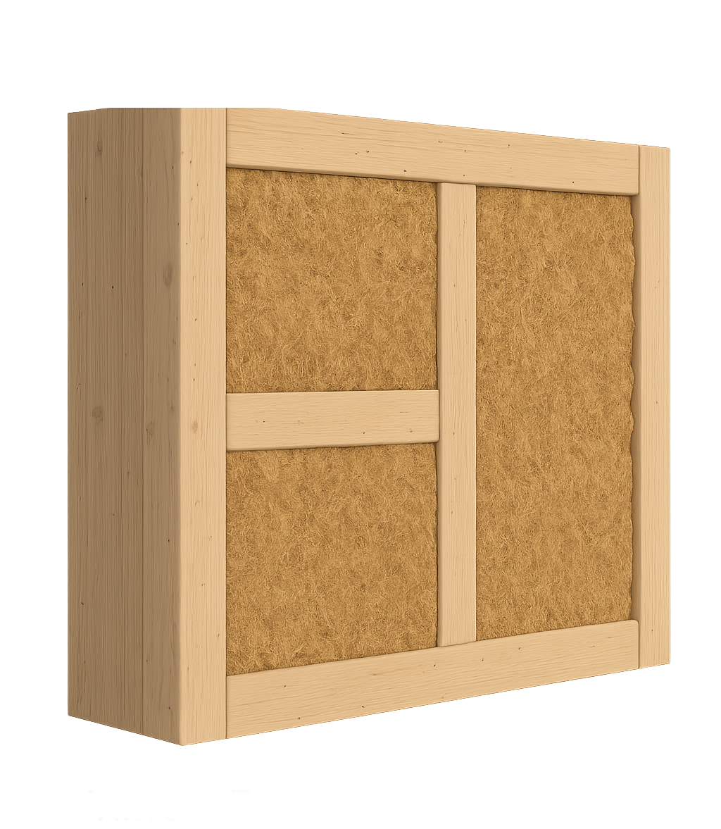Timber Frame <p>+ Mineral Wool