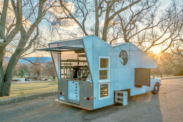 Andrew's Award-Winning Solar-Powered Coffee Truck
